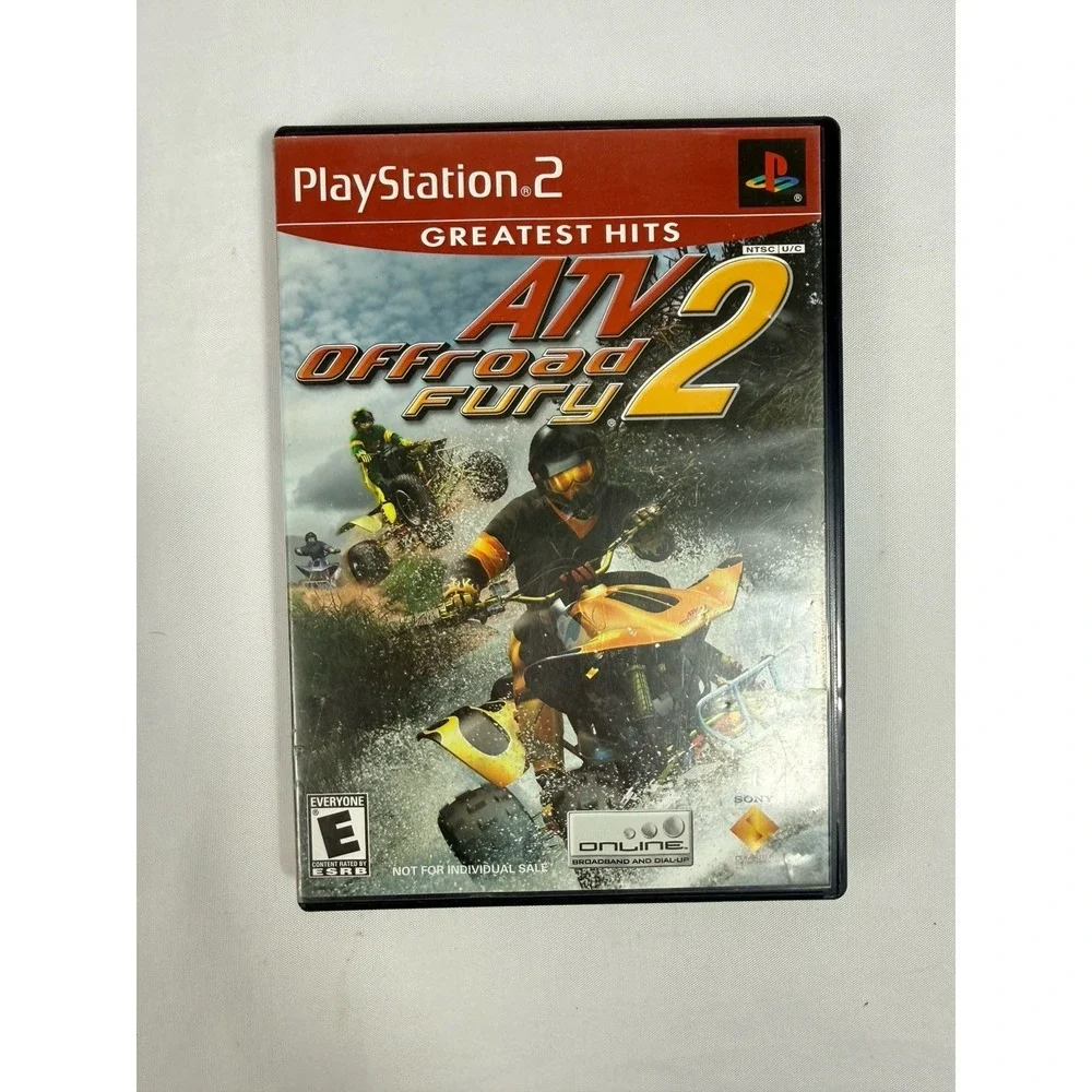 ATV Offroad Fury 2 Sony PlayStation 2 PS2 Greatest Hits Racing Game SCUS-97211